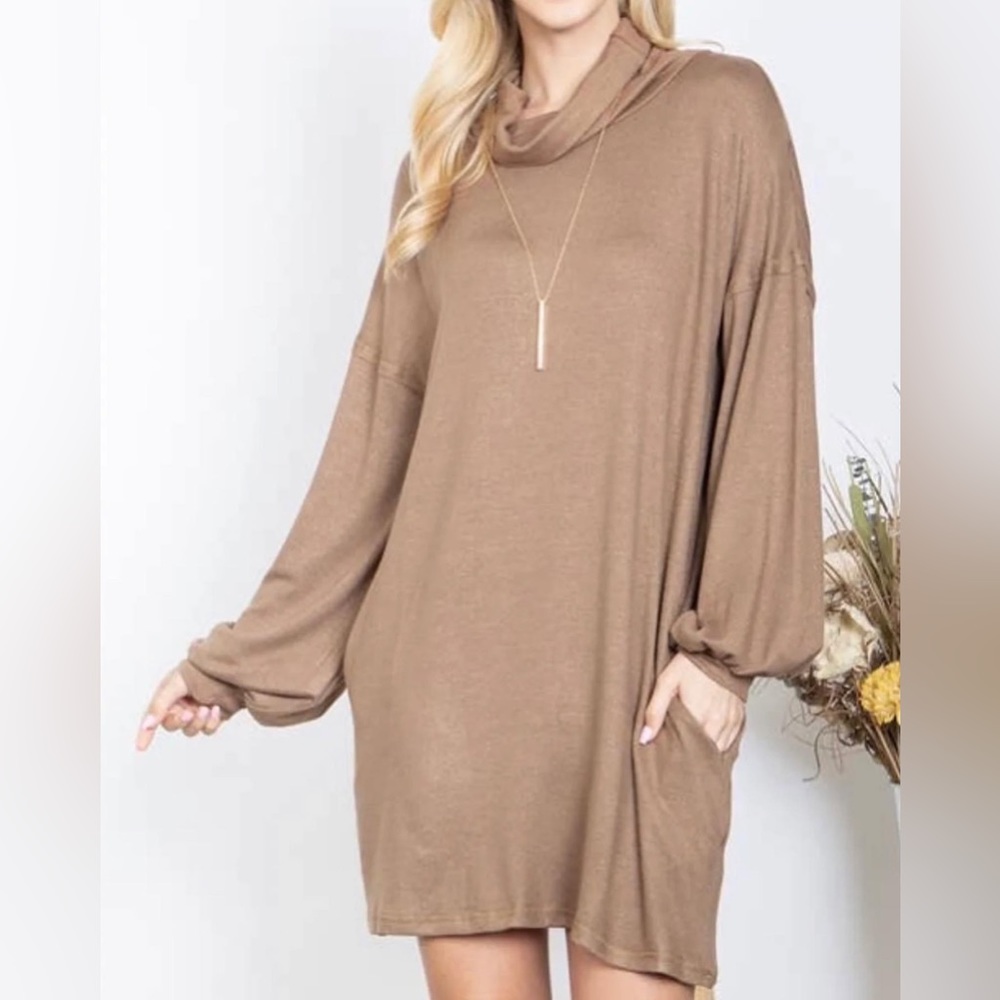 Brushed Sweater Dress - NWT - Boutique Stock